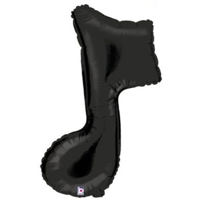 35 Μπαλόνι μαύρη μουσική Νότα