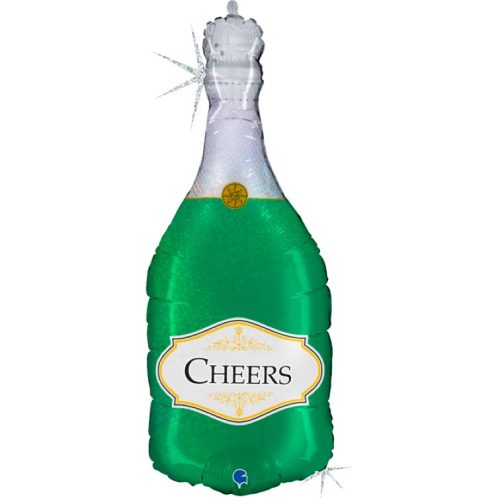 36 Μπαλόνι πράσινο Μπουκάλι Σαμπάνιας Cheers