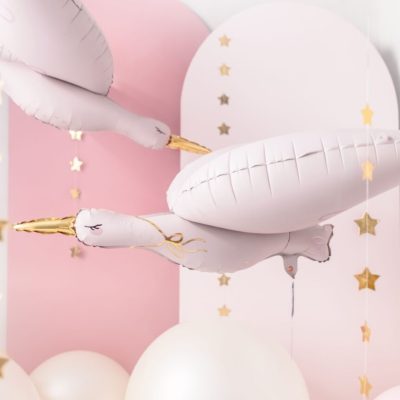 40 Μπαλόνι ροζ Πελαργός