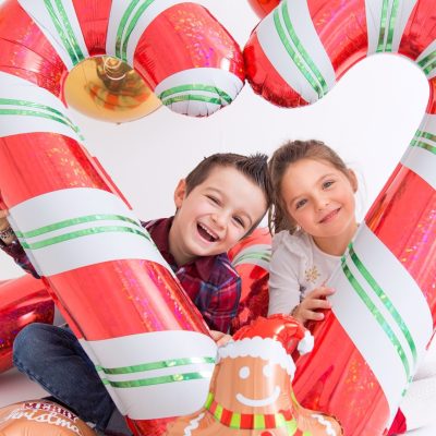 41 Μπαλόνι κόκκινο Candy Cane