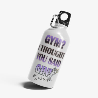 Ανοξείδωτο Παγούρι για Γυμναστήριο Gym or Gin