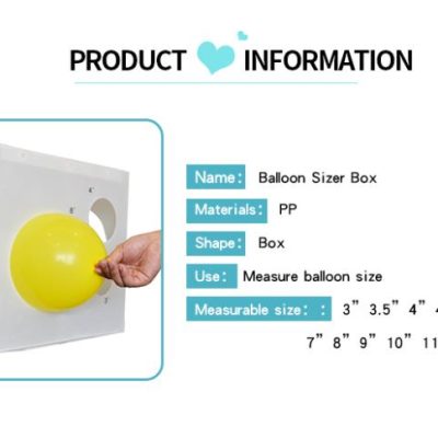 Balloon Sizer Box
