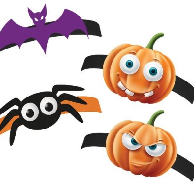 Χάρτινη Κορδέλα Halloween 4 τεμ