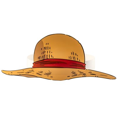 Χάρτινη Κορδέλα One Piece 8 τεμ