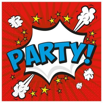 Χαρτοπετσέτες Boom Party 20 τεμ