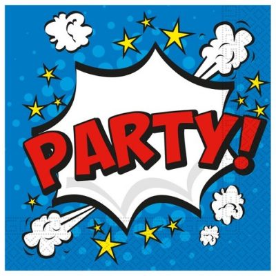Χαρτοπετσέτες Boom Party 20 τεμ
