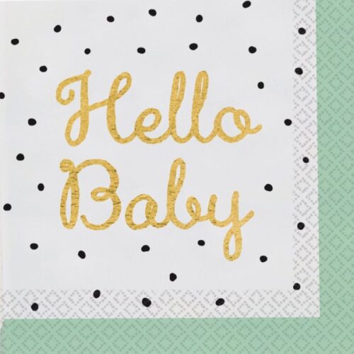 Χαρτοπετσέτες Hello Baby 16 τεμ