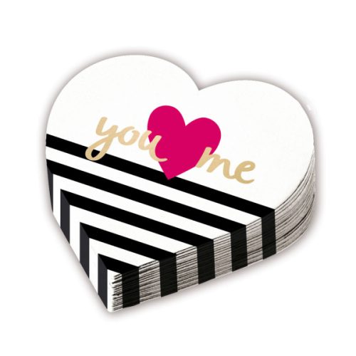 Χαρτοπετσέτες καρδιά - Everyday Love 12 τεμ