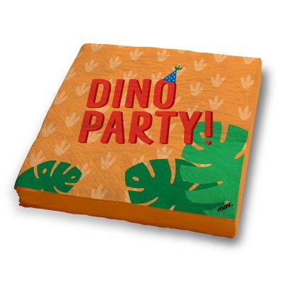 Χαρτοπετσέτες πάρτυ Dino Party 20 τεμ