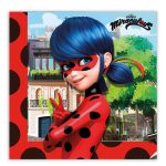 Χαρτοπετσέτες πάρτυ Miraculous Ladybug 20 τεμ