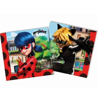 Χαρτοπετσέτες πάρτυ Miraculous Ladybug 20 τεμ