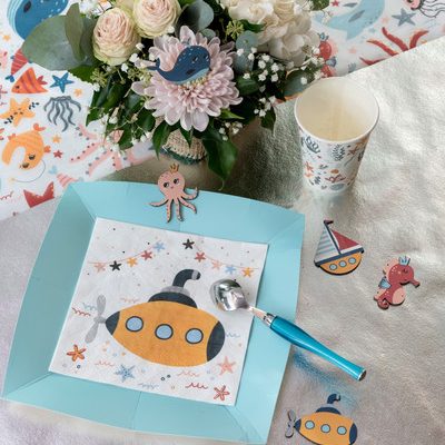 Χαρτοπετσέτες φαγητού Little Sailor 20 τεμ