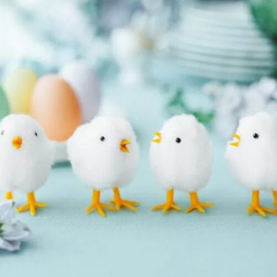 Διακοσμητικά Κοτοπουλάκια - μινιατούρες 9 τεμ