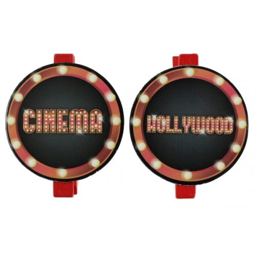Διακοσμητικά Μανταλάκια Hollywood 6 τεμ