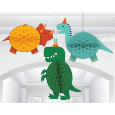 Διακοσμητικά Οροφής Δεινοσαυράκια Dino-Mite 3 τεμ