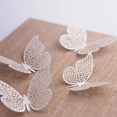 Διακοσμητικές Χάρτινες Πεταλούδες 10 τεμ