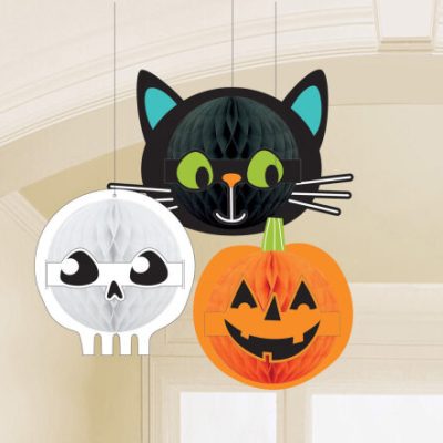 Διακοσμητικές Κυψέλες Halloween Friends 3 τεμ