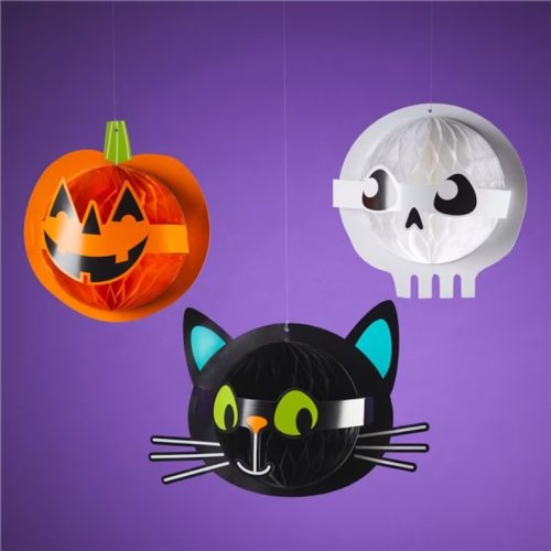 Διακοσμητικές Κυψέλες Halloween Friends 3 τεμ