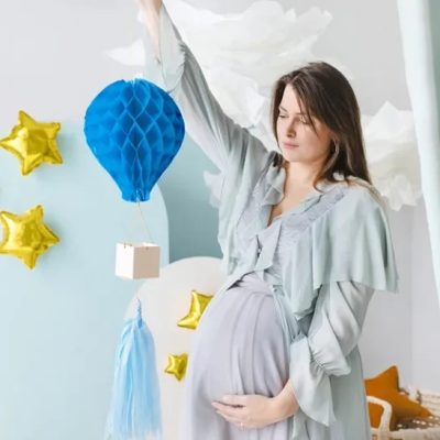 Διακοσμητική Κυψέλη Οροφής μπλε Αερόστατο