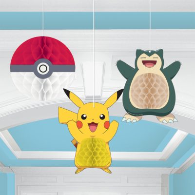 Διακοσμητική Κυψέλη Pokemon 3 τεμ