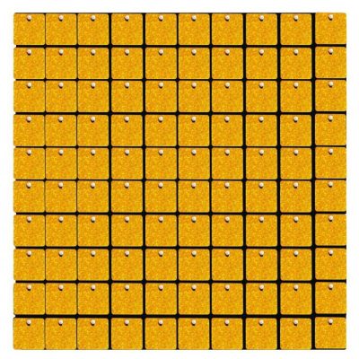 Διακοσμητικό Πάνελ Backdrop - Χρυσά Holo Τετράγωνα