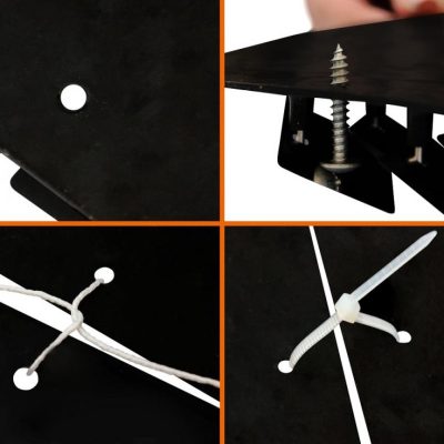 Διακοσμητικό Πάνελ Backdrop - Χρυσά Holo Τετράγωνα