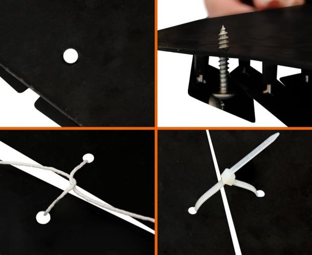 Διακοσμητικό Πάνελ Backdrop - Χρυσά Holo Τετράγωνα