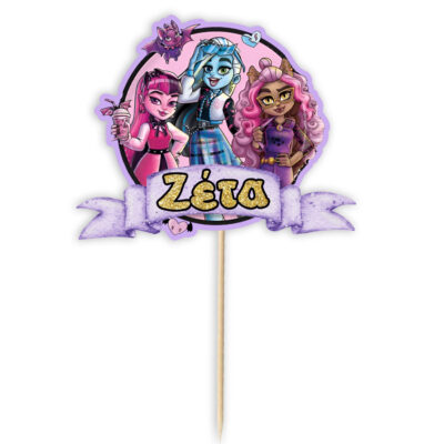 Διακοσμητικό Topper Τούρτας Monster High