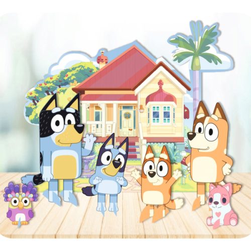 Επιτραπέζια διακοσμητικά Bluey 7 τεμ
