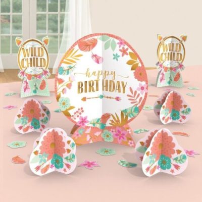 Επιτραπέζια διακοσμητικά Boho Birthday Girl 27 τεμ