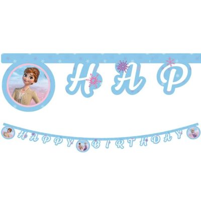 Frozen Γιρλάντα Happy Birthday 2m