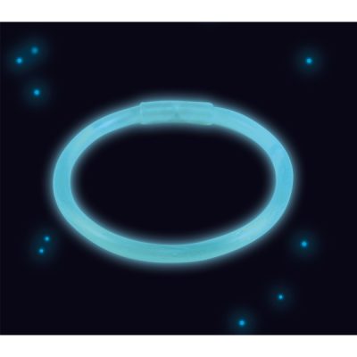 Γαλάζιο Glow Βραχιόλι που φωσφορίζει