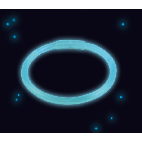 Γαλάζιο Glow Βραχιόλι που φωσφορίζει