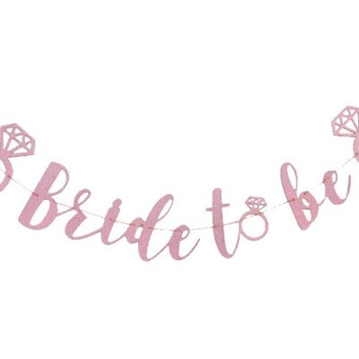 Γιρλάντα Bride to Be με γκλίτερ