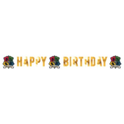 Γιρλάντα Happy Birthday Harry Potter 1,80m