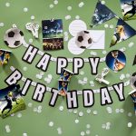 Γιρλάντα Happy Birthday Ποδόσφαιρο Kick it 180cm
