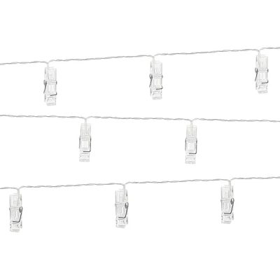 Γιρλάντα με LED μανταλάκια για φωτογραφίες 1,4m