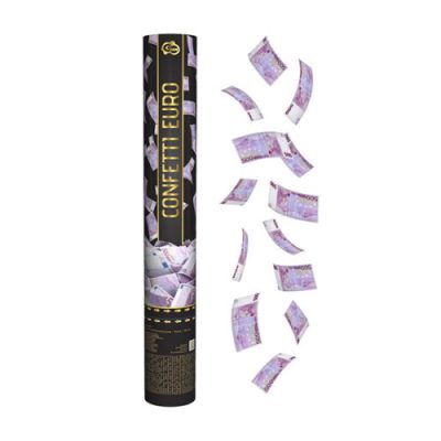 Κανονάκι κομφετί χαρτονομίσματα 500 ευρώ 40cm