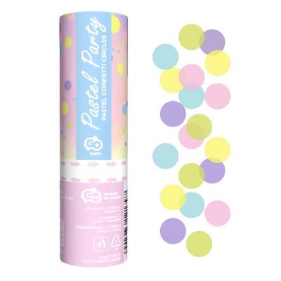 Κανονάκι με κομφετί Pastel Party