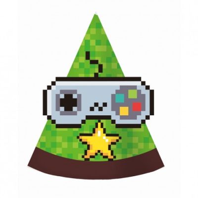 Καπέλα πάρτυ Game On 6 τεμ