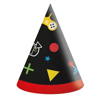 Καπελάκια πάρτυ Gaming Party 6 τεμ