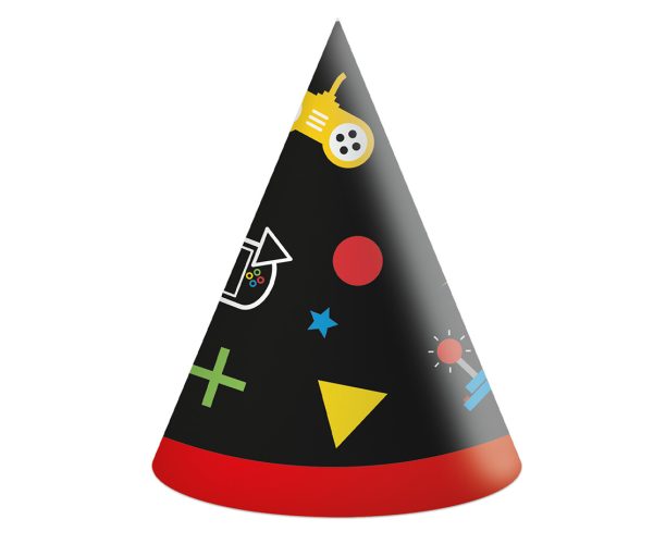 Καπελάκια πάρτυ Gaming Party 6 τεμ