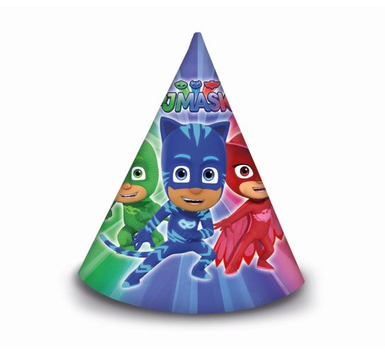 Καπελάκια Pj Masks 6 τεμ