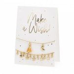 Κάρτα με δύο Βραχιόλια Make a Wish