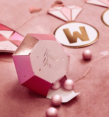 Κουτάκια Διαμάντι Thank you 6 τεμ