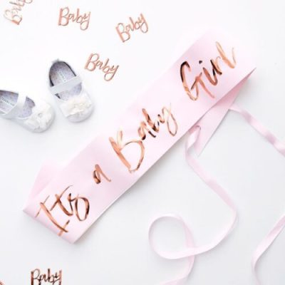 Κορδέλα ροζ It's A Baby Girl