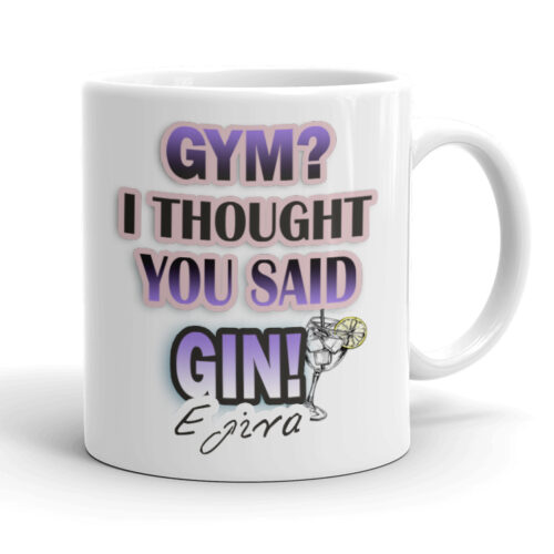 Κούπα για Γυμναστήριο - Gym or Gin