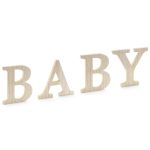 Ξύλινο διακοσμητικό τραπεζιού BABY