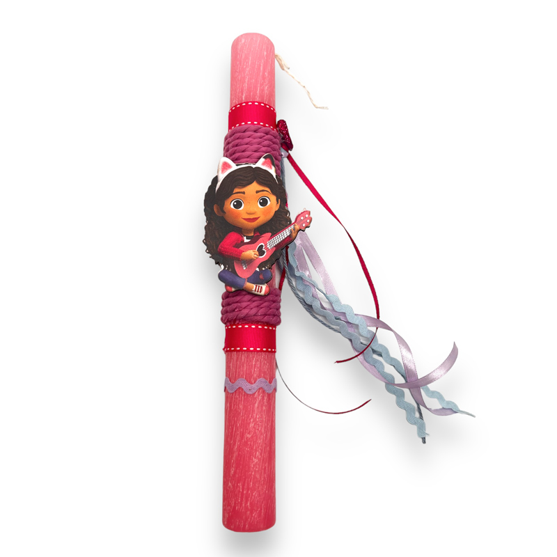 Λαμπάδα Αρωματική με μικρό ξύλινο