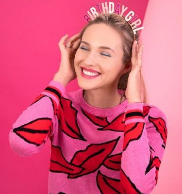 Μεταλλική Στέκα Birthday Girl